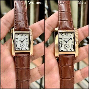 Cartier Tank Watch Rose Gold