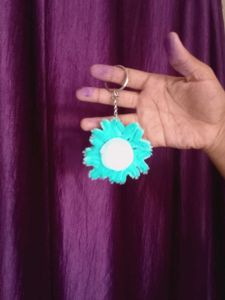 Handmade Flower Keychain