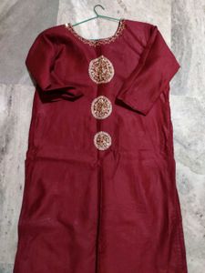 Elegant Party wear Embroidered Kurta