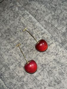 Cute Cherry Drop Earrings