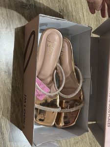 Sparkling Rose Gold Heels
