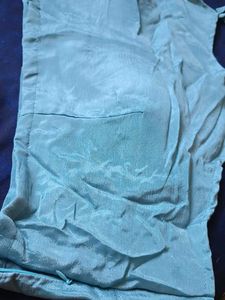 Turquoise Silk Ethnic Dress