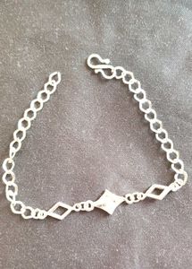 Archies Silver Plated AD Bracelet Adjustable Lock