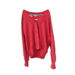 Cozy Coral Cardigan
