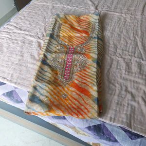 Vibrant Ethnic Kurta material