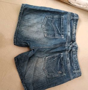 Stylish Blue Denim Shorts