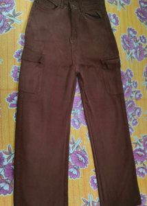 Brown Cargo Pants