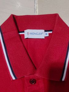 Moncler Long Sleeve Polo Shirt