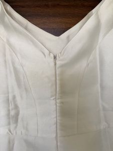Elegant White Peplum Top