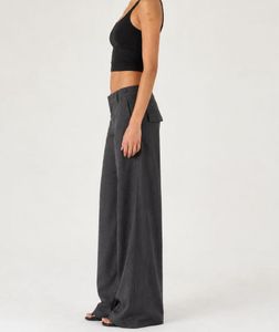 Ann Taylor LOFT Flared Grey Trousers