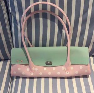 Firkin Polka Dot & Mint Handbag