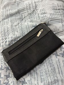 Chic Black Wristlet Clutch