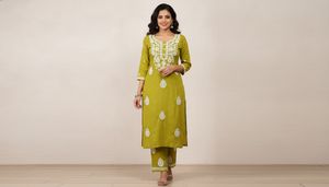 Kurta with Pants Set.