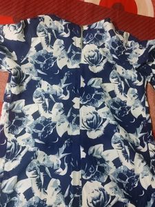 Blue white Tunic
