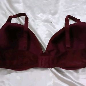 Maroon Padded Bra