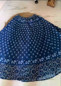 Combo of 2 Bohemian Tiered Maxi Skirts
