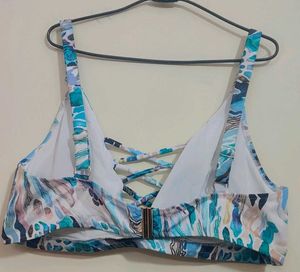 Stylish Abstract Print Bra 44 Size