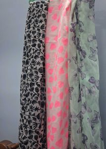 Set of 5 Printed Scarves