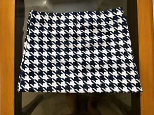 Houndstooth Mini Skirt
