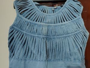 shaded blue denim dress new with tags