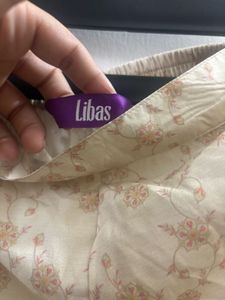 Libas Floral Print Kurta Set with Dupatta
