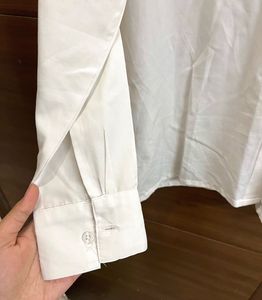 Classic White Button-Up Shirt