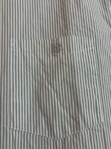Men's Striped Button-Down Shirt