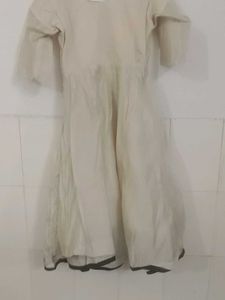 Elegant Embroidered Dress with Shawl