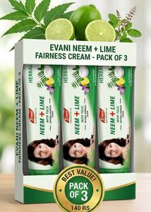 evani herbal neem + lime + tulsi  fairness cream