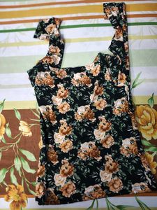 Floral Print Long Sleeve Top