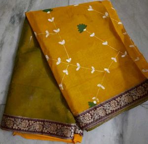 An exclusive handloom saree