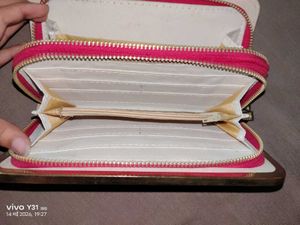 💖 Stylish Pink Designer Wallet 💖