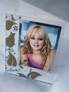 Glass Decorative Photo Frame - 13x18cm