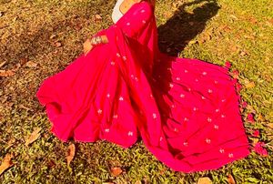 Vibrant Pink Embellished Lehenga Choli