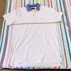 Classic White Polo Shirt