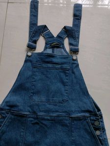 Denim Overall Dress