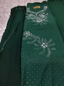 Elegant Emerald Green Kurta Set