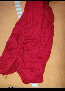 Red Stretchable Leggings