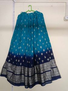Double Shaded Blue Lehenga
