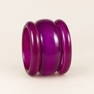 Vibrant Purple Bangle Bracelet