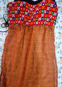 Navratri Multicolor Kurti