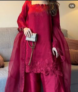 Elegant pink Kurta Set with Palazzo