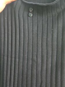 Chic Ruched Black Midi Dress