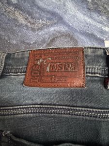 Men's Striped Jeans