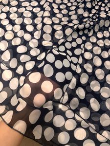 Polka Dot Chiffon Dress