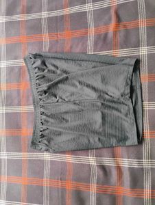 Men's Grey Striped Boxer Shorts