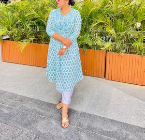 AINA BLUE KURTA 🦋