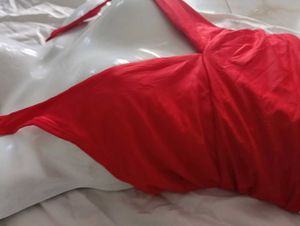 with freebies ❗ Red Halter Sundress