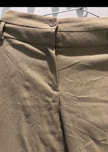 MANGO BRAND OLIVE BOOTCUT PANTS