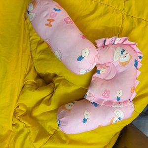 Pink Baby Pillow Set